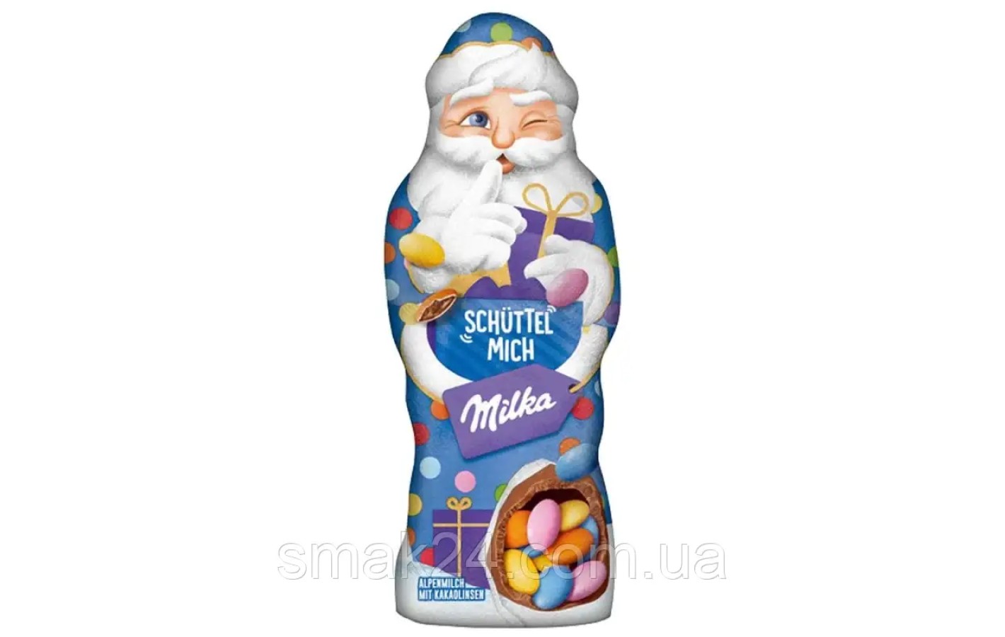 Шоколадный Санта Клаус 