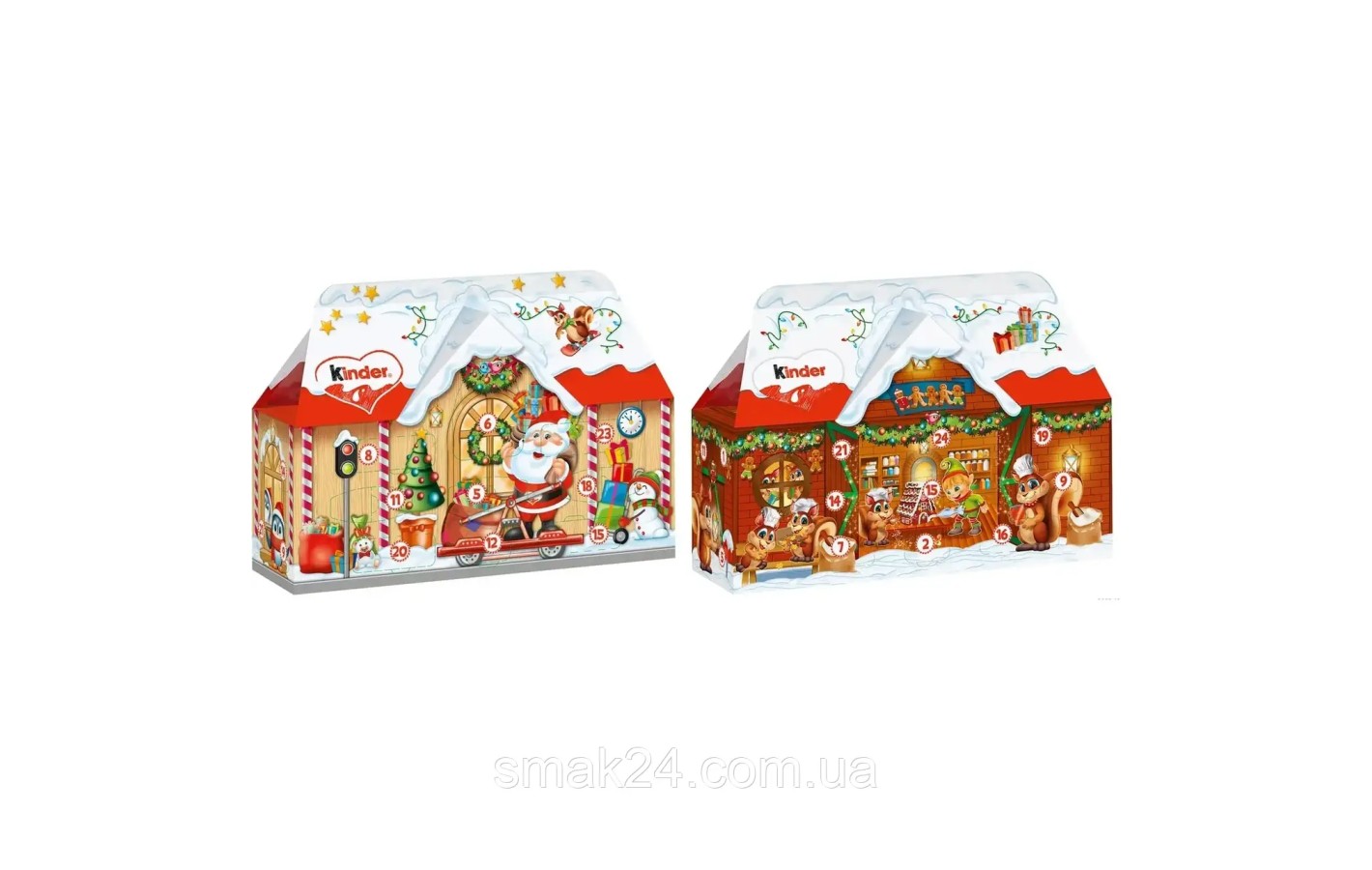 Адвент - календарь Kinder Ferrero 234г (24шт) Италия