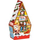 Новорічний подарунковий набір Будиночок Kinder Mini Mix 76г (5шт) Італія