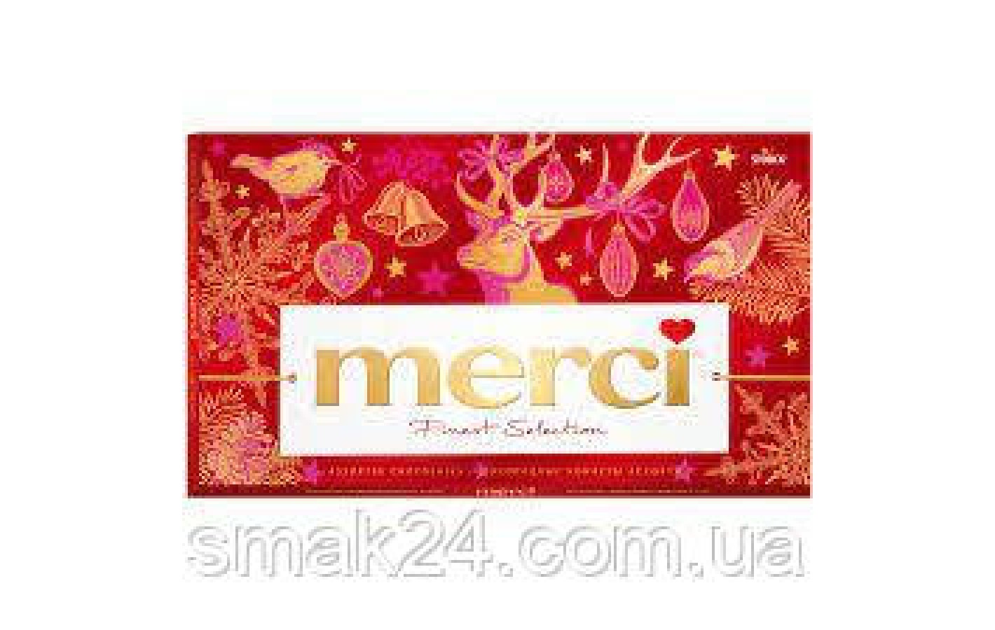 Шоколад  Асорті (8 смаків) Storck  Merci  Finest Selection 400г Німеччина