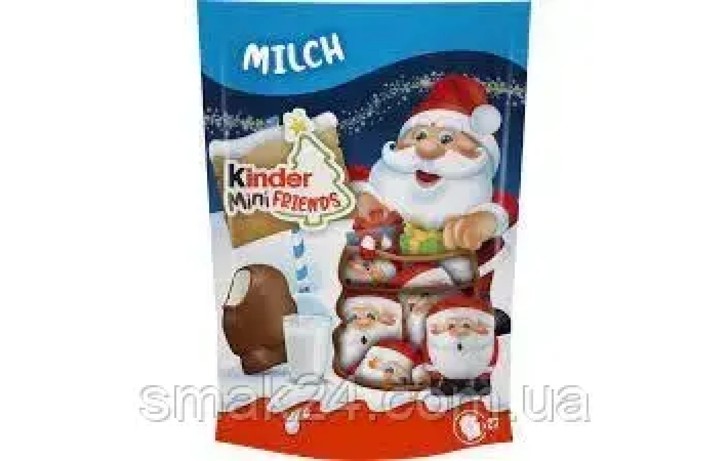 Цукерки з молочним кремом Друзі Kinder Mini Friends 122 г (18 шт.) Італія
