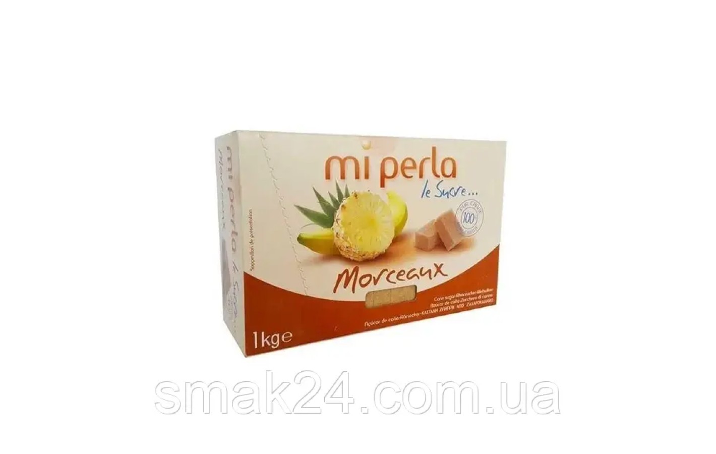 Сахар тростниковый кусочками Mi Perla Movceaux 1кг Нидерланды