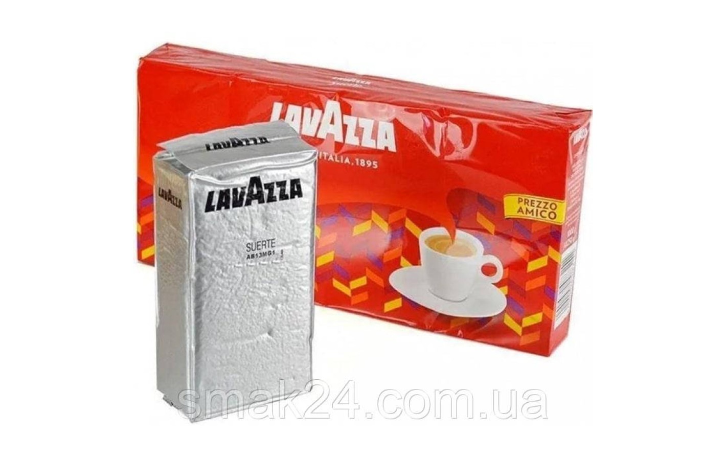 Кофе молотый  Lavazza Suerte silver 250 г Италия