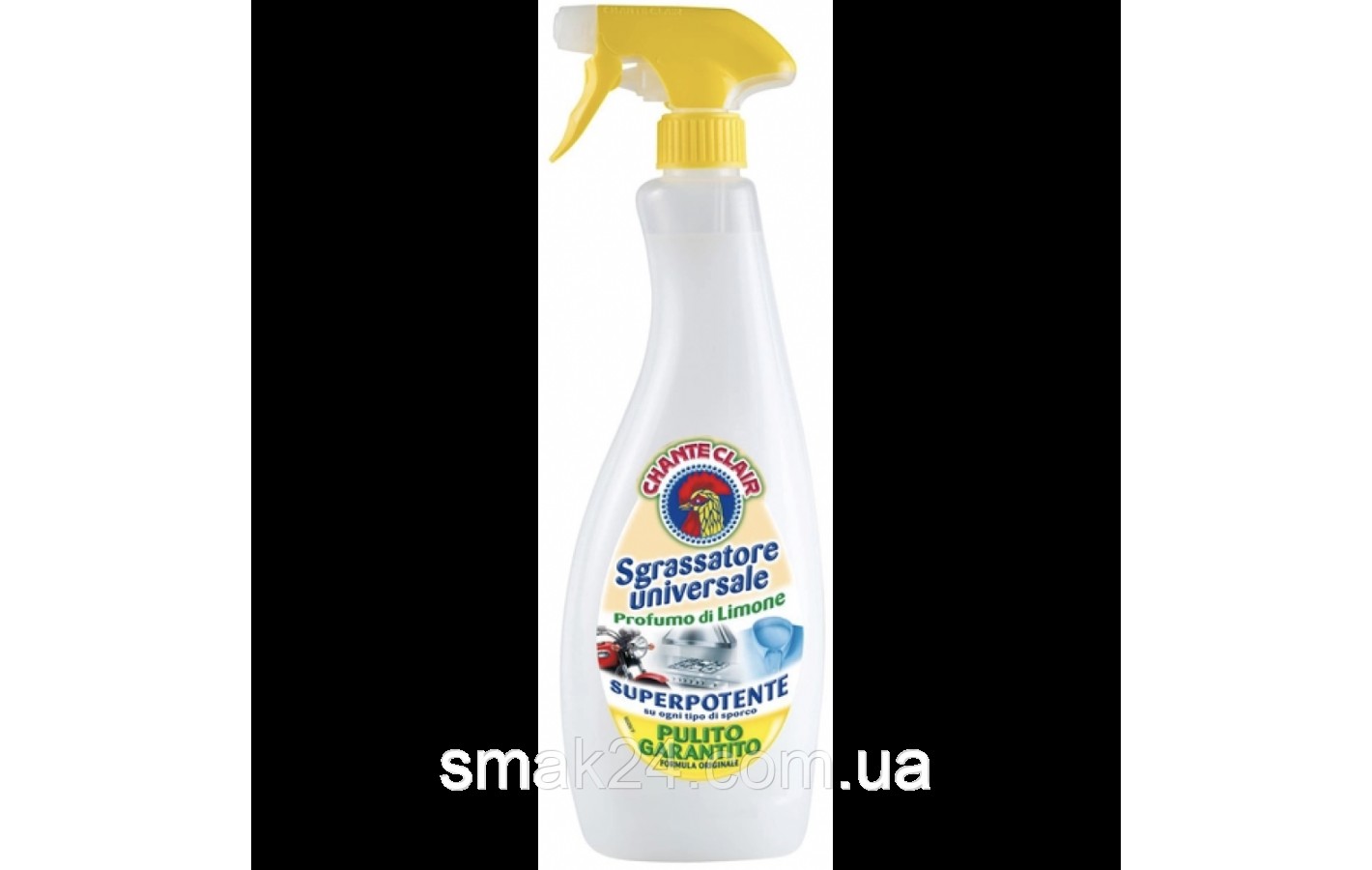 Универсальное чистящее обезжиривающее средство Chanteclair Sgrassatore universale Superpotente 600мл Италия