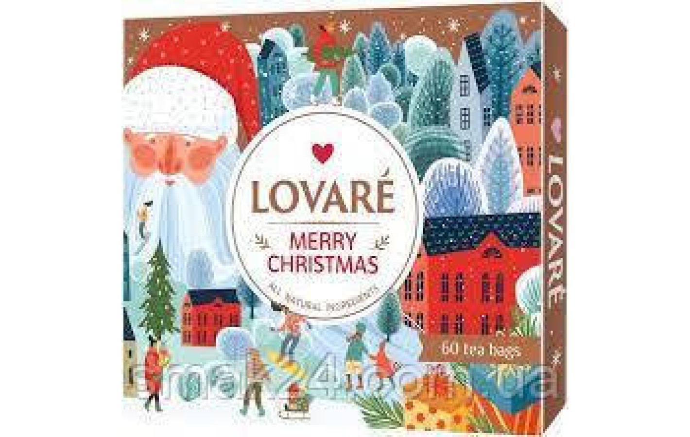 Чай Lovare Новогодняя коллекция Lovare Merry Christmas 12x5шт 112,5г