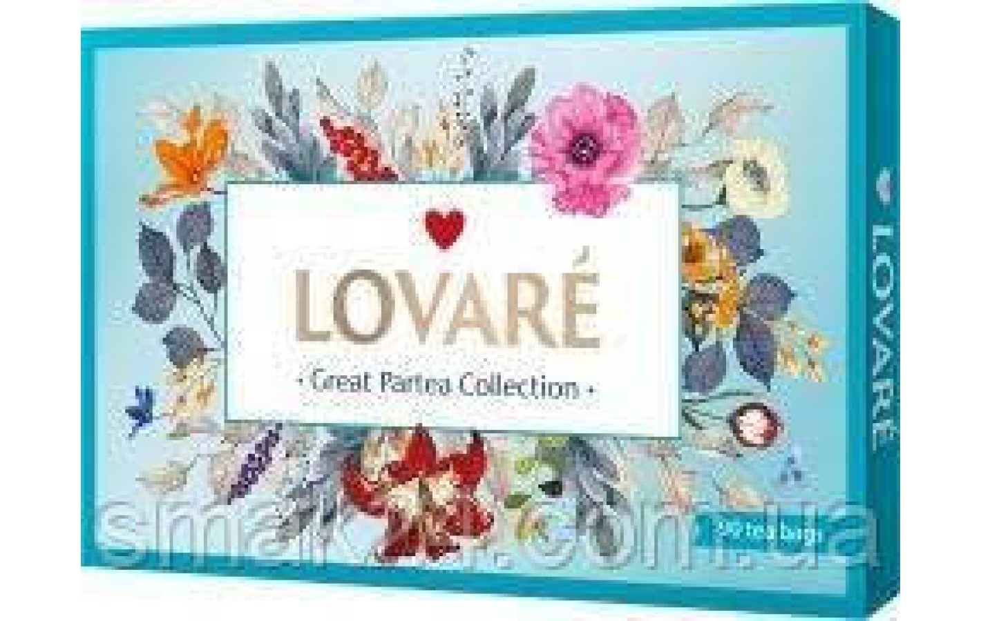 Чай Lovare Ассорти TEA COLLECTION GREAT PARTY 18 видов по 5 пакет (90шт) 120г