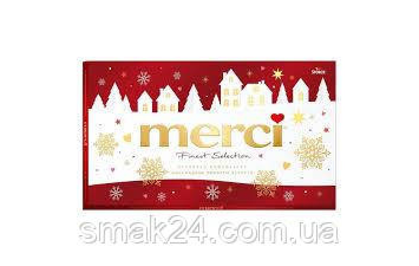 Шоколад  Ассорти (8 вкусов) Storck  Merci  Finest Selection 400г Германия