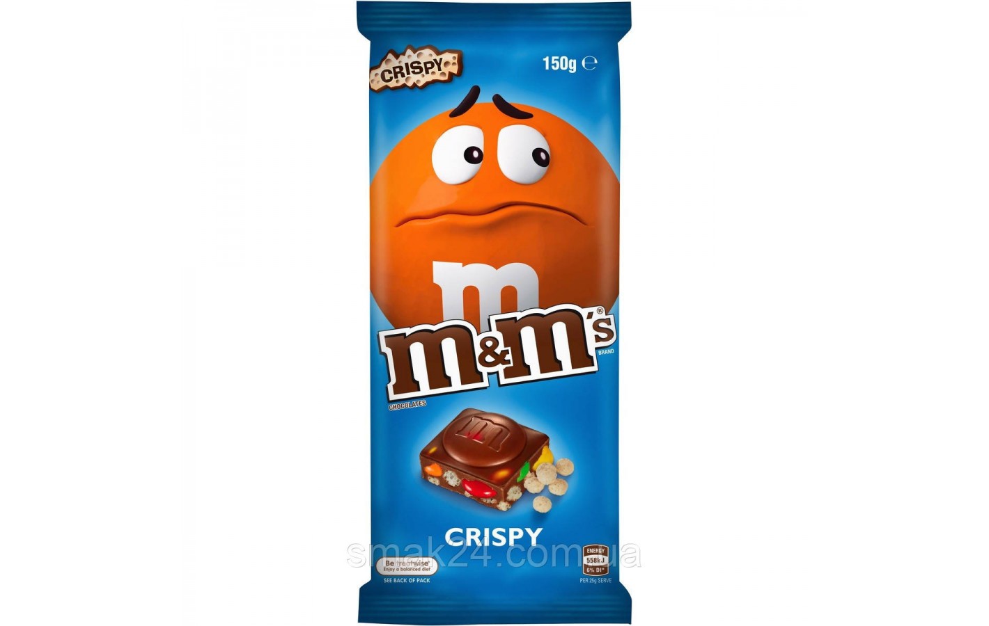 Шоколад молочный  M&M's PEANUT (с ММдемсами и арахисом)  165г Великобритания