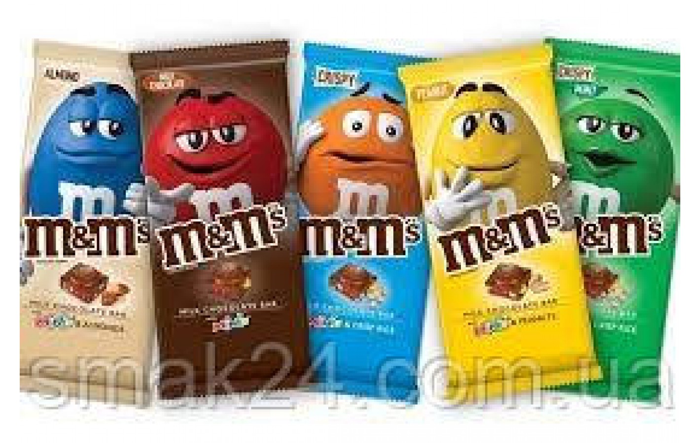 Шоколад молочный  M&M's PEANUT (с ММдемсами и арахисом)  165г Великобритания