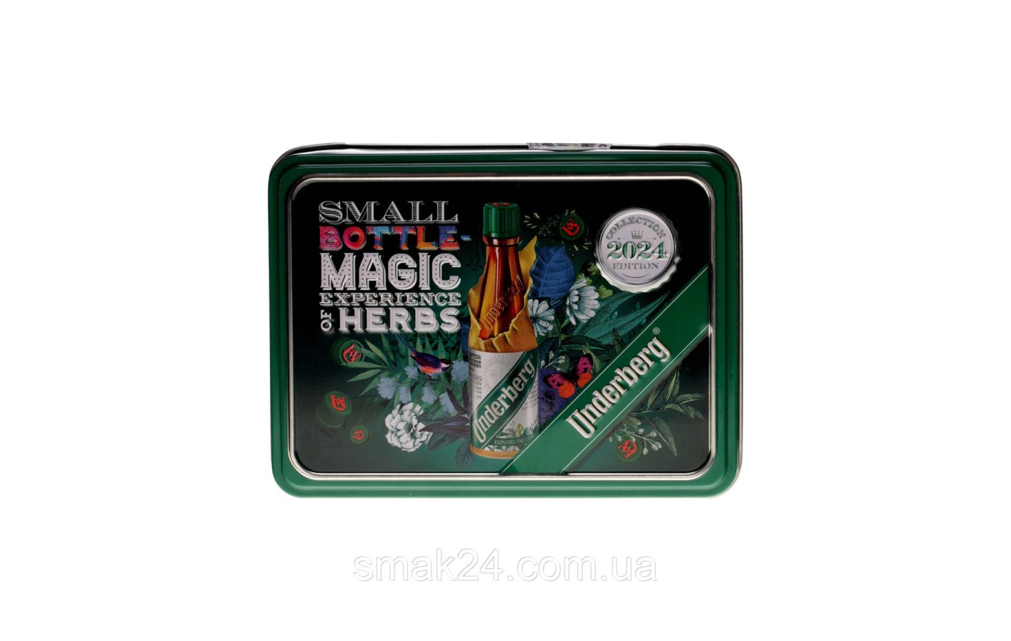 Подарочный набор с настойками Underbg Small Bottle-Magic experience of herbs (12х20мл) 240мл Германия