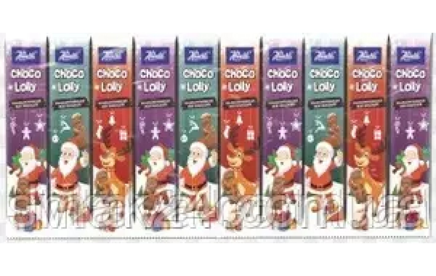 Шоколадный Санта на палочке Schoko Lolli Heinerle Германия (10штх15г) 150г