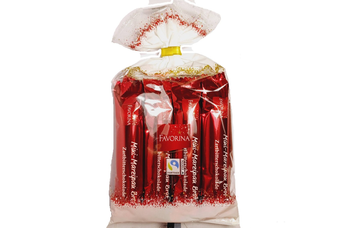 Міні- Марципан у темному шоколаді Favorina Mini Edelmarzipan-brot Zarbitterschokolade 200 г Німеччина