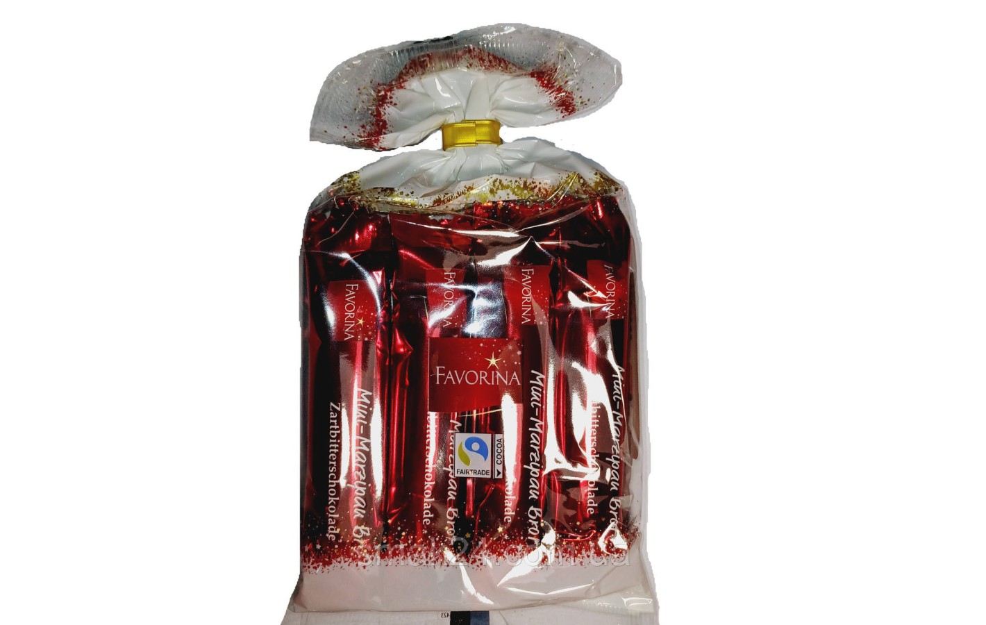 Мини- Марципан в темном шоколаде Favorina Mini Edelmarzipan-brot Zarbitterschokolade 200г Германия