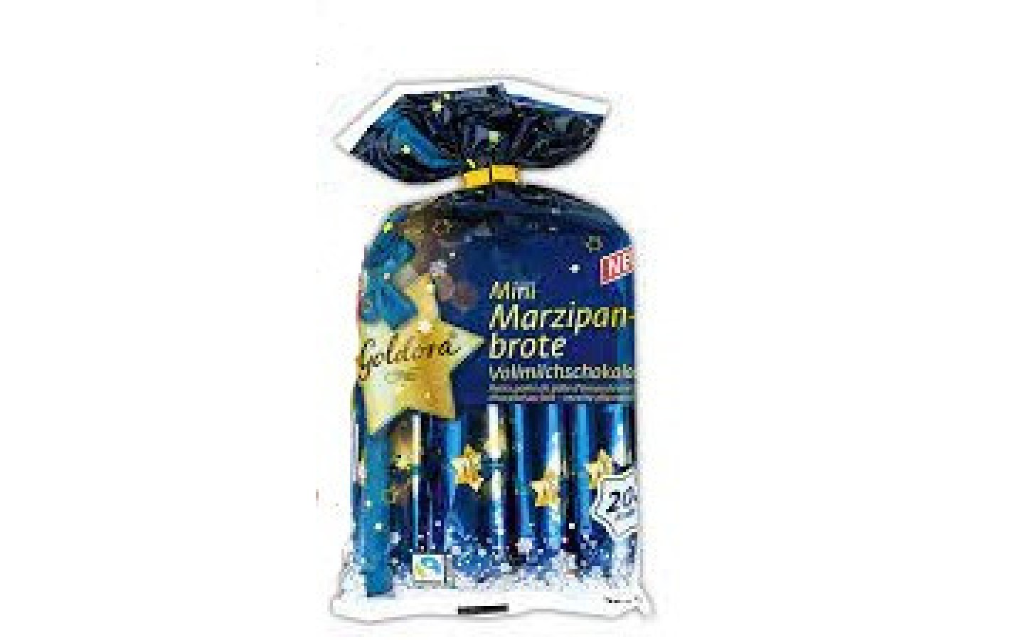 Міні- Марципан у молочному шоколаді Favorina Mini Edelmarzipan-brot Vollmilchschokolade 200 г Німеччина
