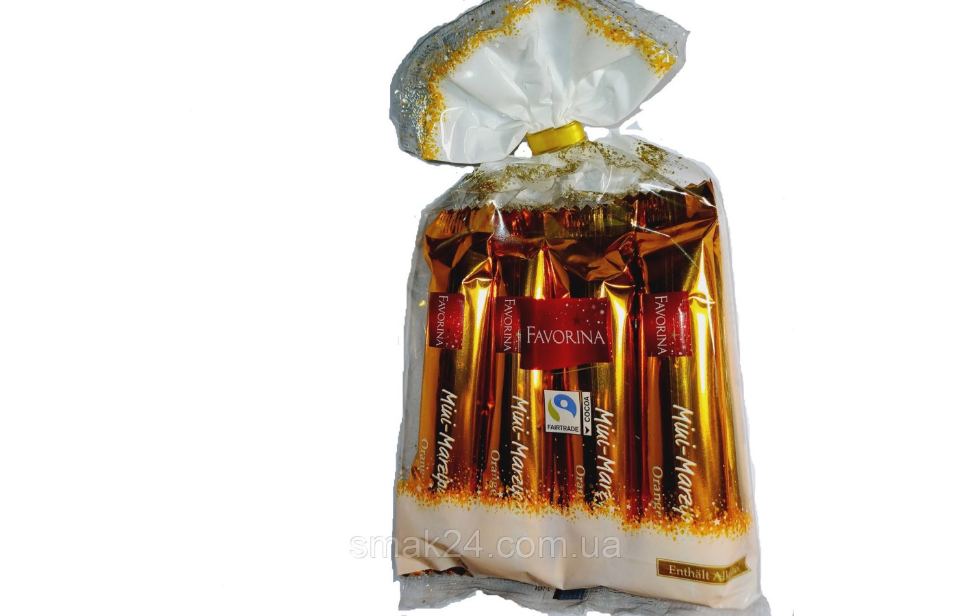 Міні- Марципан з апельсином Favorina Mini Edelmarzipan-brot 200 г Німеччина