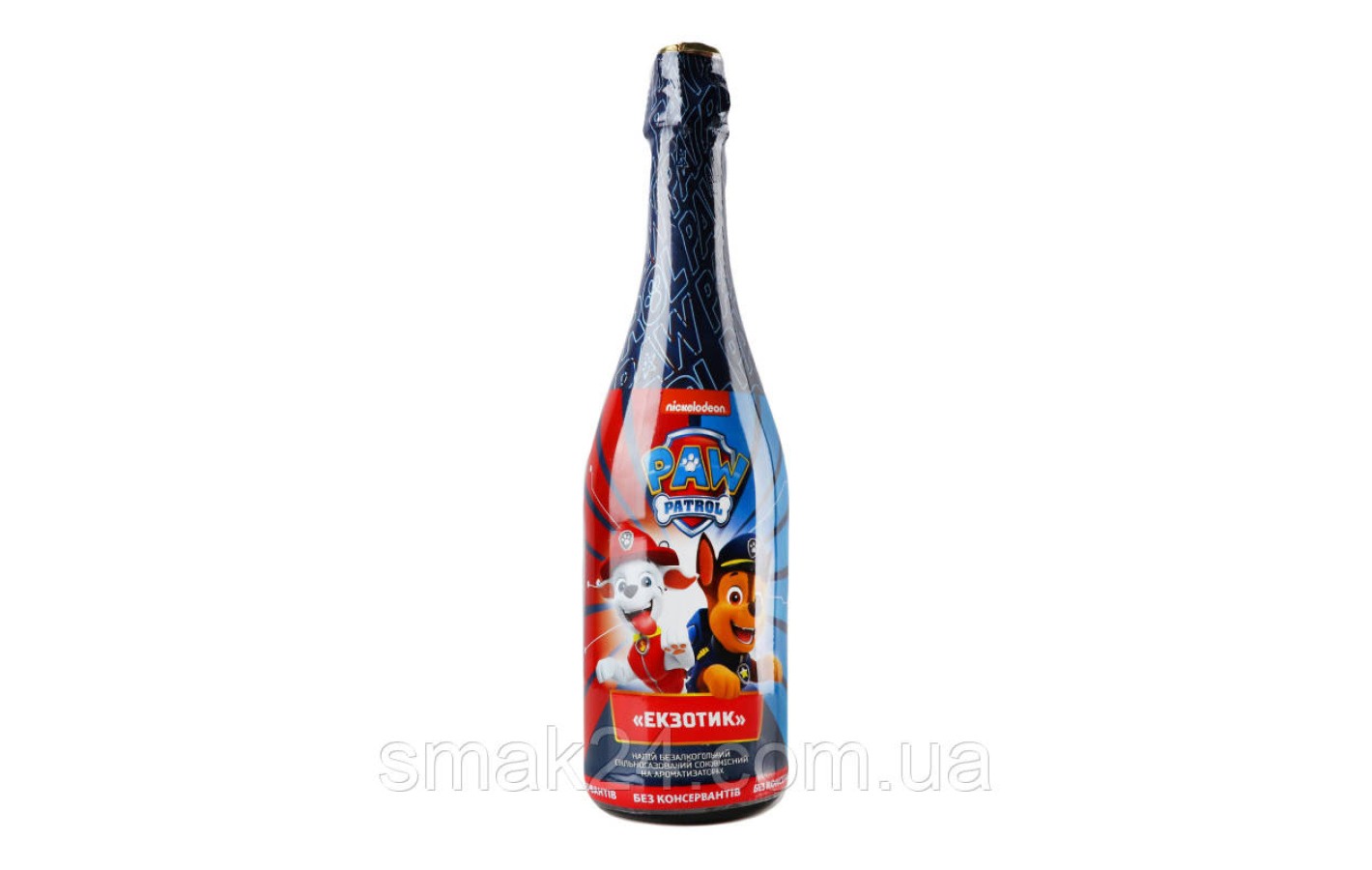 Напиток газированный Paw Patrol со вкусом 