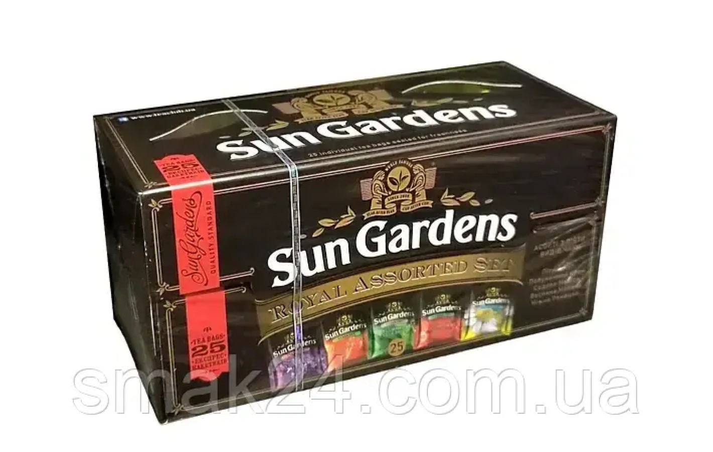 Чай Sun Gardens British Assorted Set Британское Ассорти (5видов по 5шт ) 25пак. 48,5г