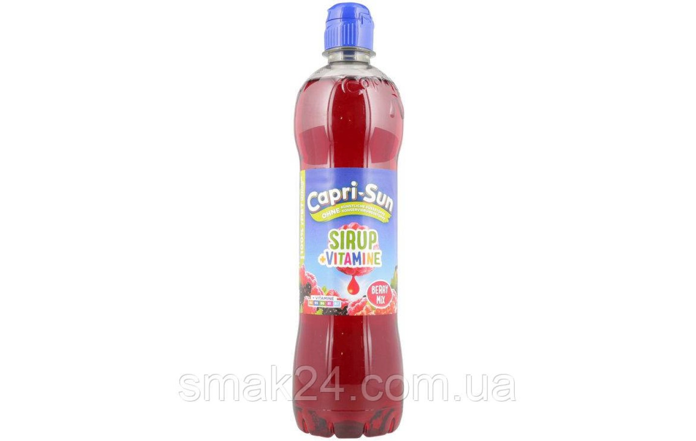 Сироп Ягодный Микс Capri-Sun Sirup+Vitamine Berry Mix 600мл Германия
