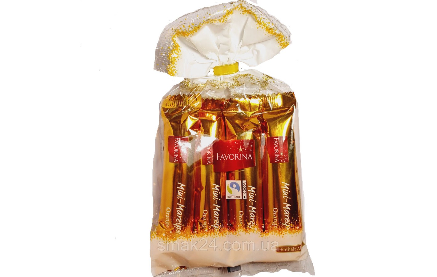 Міні- Марципан з апельсином Favorina Mini Edelmarzipan-brot 200 г Німеччина