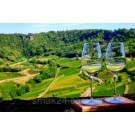 Вино виноградное белое полусладкое Los Candiles Vino Blanco 10.5% 0,75л Испания