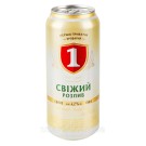 Пиво светлое фильтрованное Перша Приватна Броварня Свежий Розлив 4,2% 0.5л Украина
