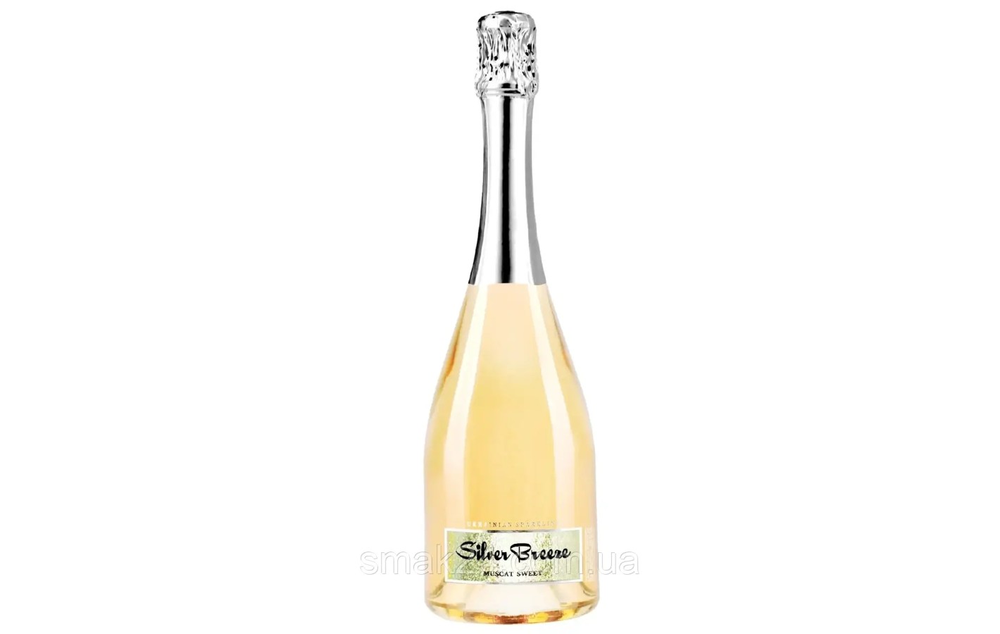 Вино ігристе біле солодке Мускатне Silver Breeze Muscat Sweet 0.75л