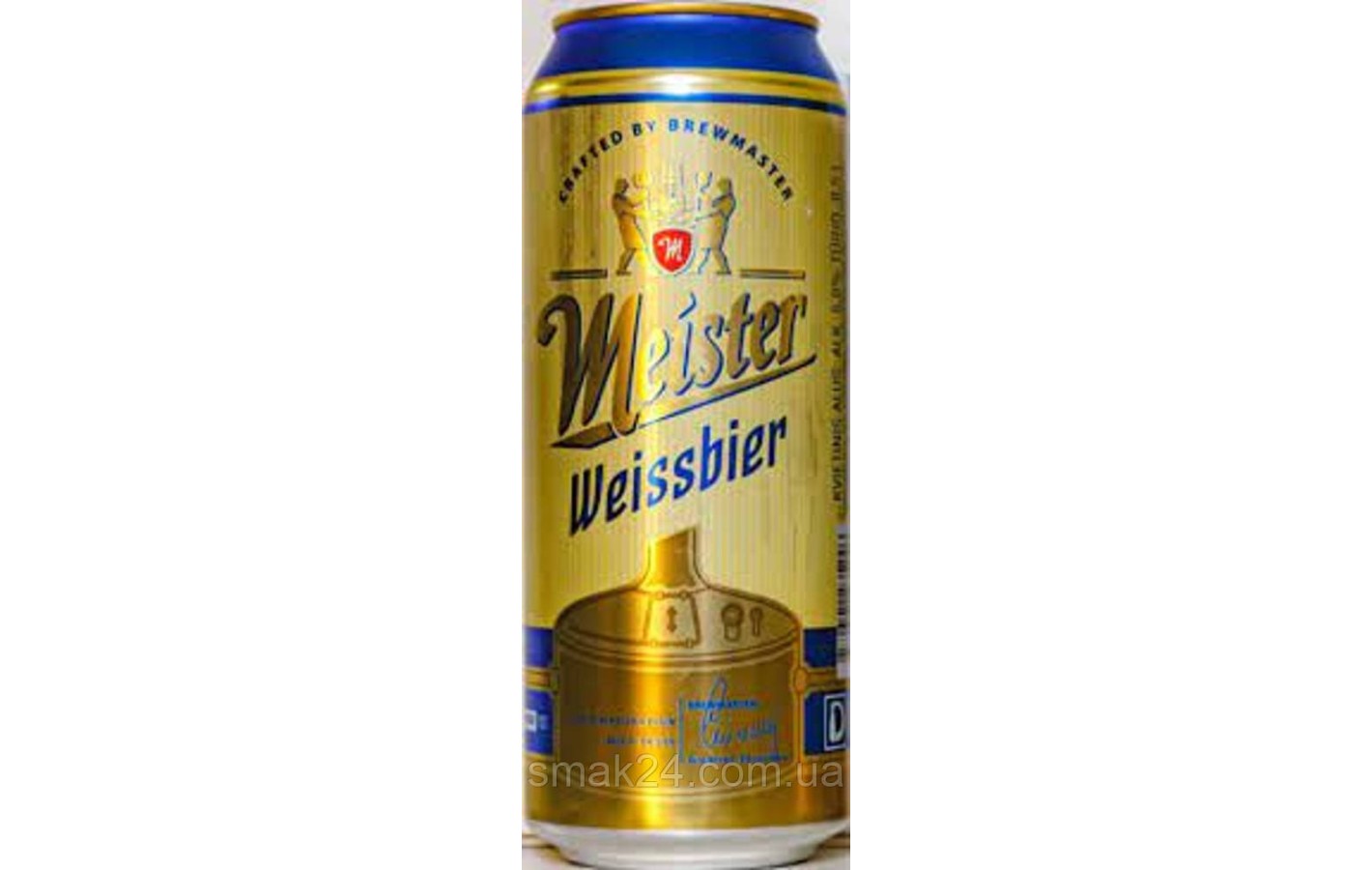 Пиво світле фільтроване Meister Weissbier 5% 0.5л Литва