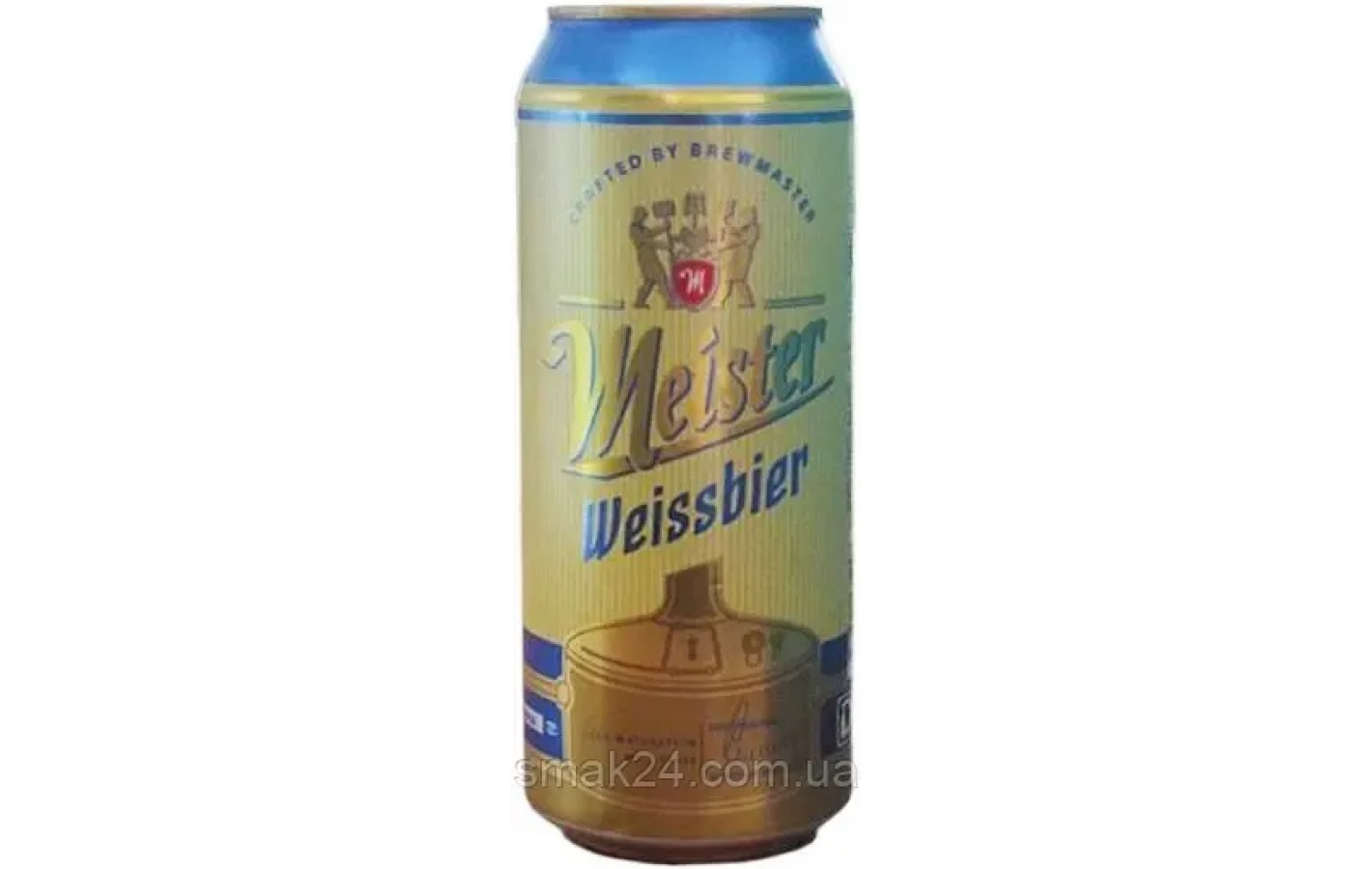 Пиво светлое фильтрованное Meister Weissbier 5% 0.5л Литва