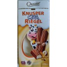 Шоколад молочный с кусочками фундука и хлопьями Choceur Knusper Milch Riegel 200г Германия