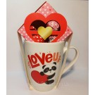 Подарунковий набір Чашка + Цукерки праліне 50 г Becky's Loveu Нідерланди