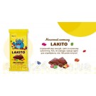 Шоколад молочний із драже Lakito Milk Chocolate With Dragees 100 г Польща