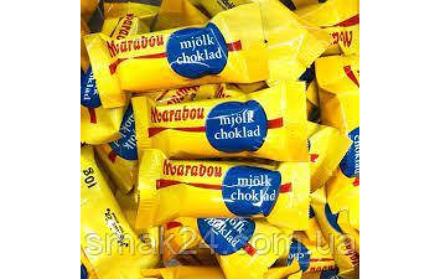 Мінібатончики молочний шоколад Marabou Mjolk Choklad 1кг(96шт) Швеція