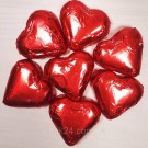 Конфеты марципановые в темном шоколаде Сердечки  Marzipan Herzen Maitre Truffout Австрия 14г