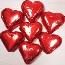 Конфеты марципановые в темном шоколаде Сердечки  Marzipan Herzen Maitre Truffout Австрия 14г