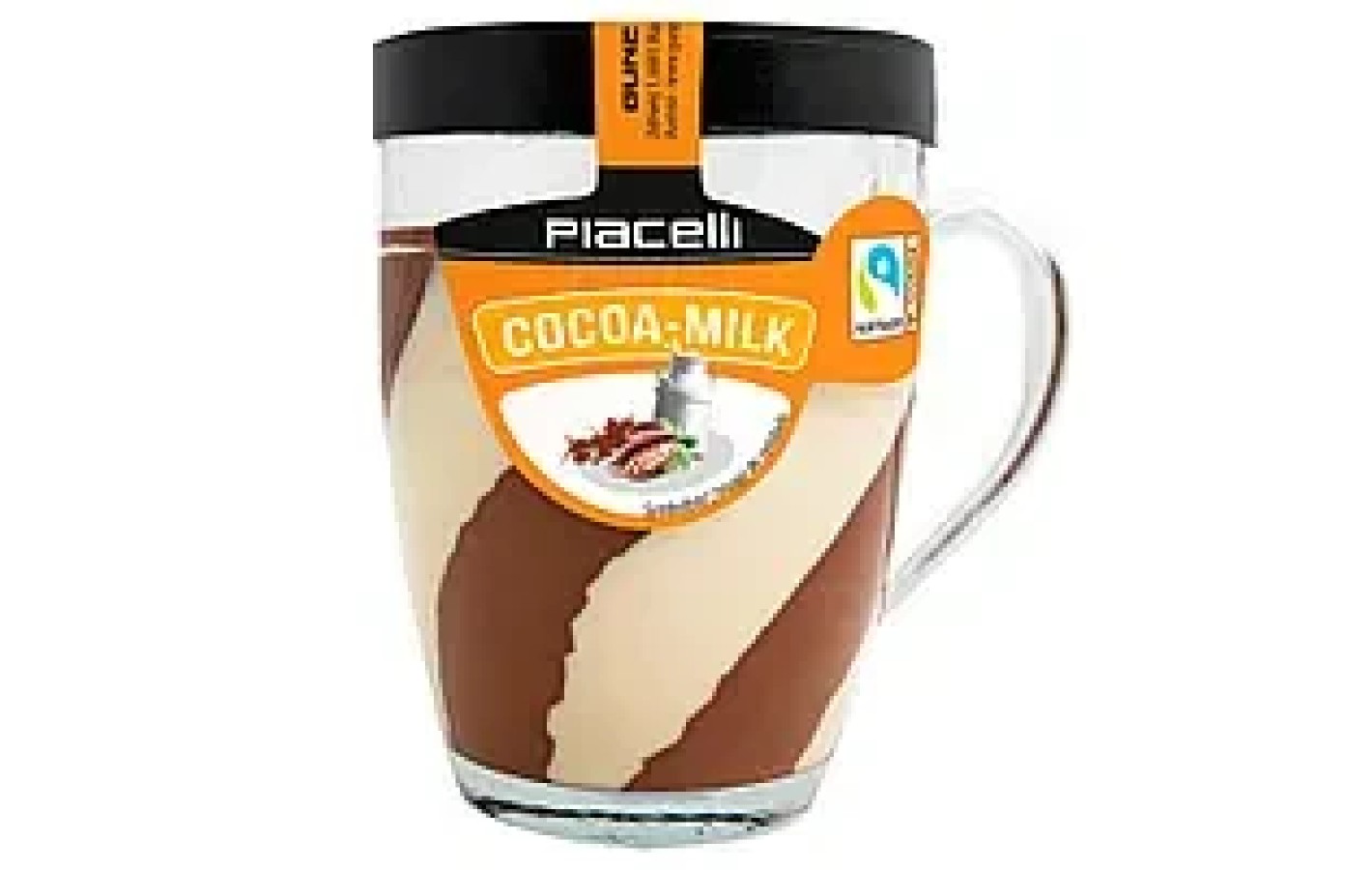 Шоколадно-молочная паста Piacelli Duo Brotaufstrich mit kakao und milch 300 г Австрия