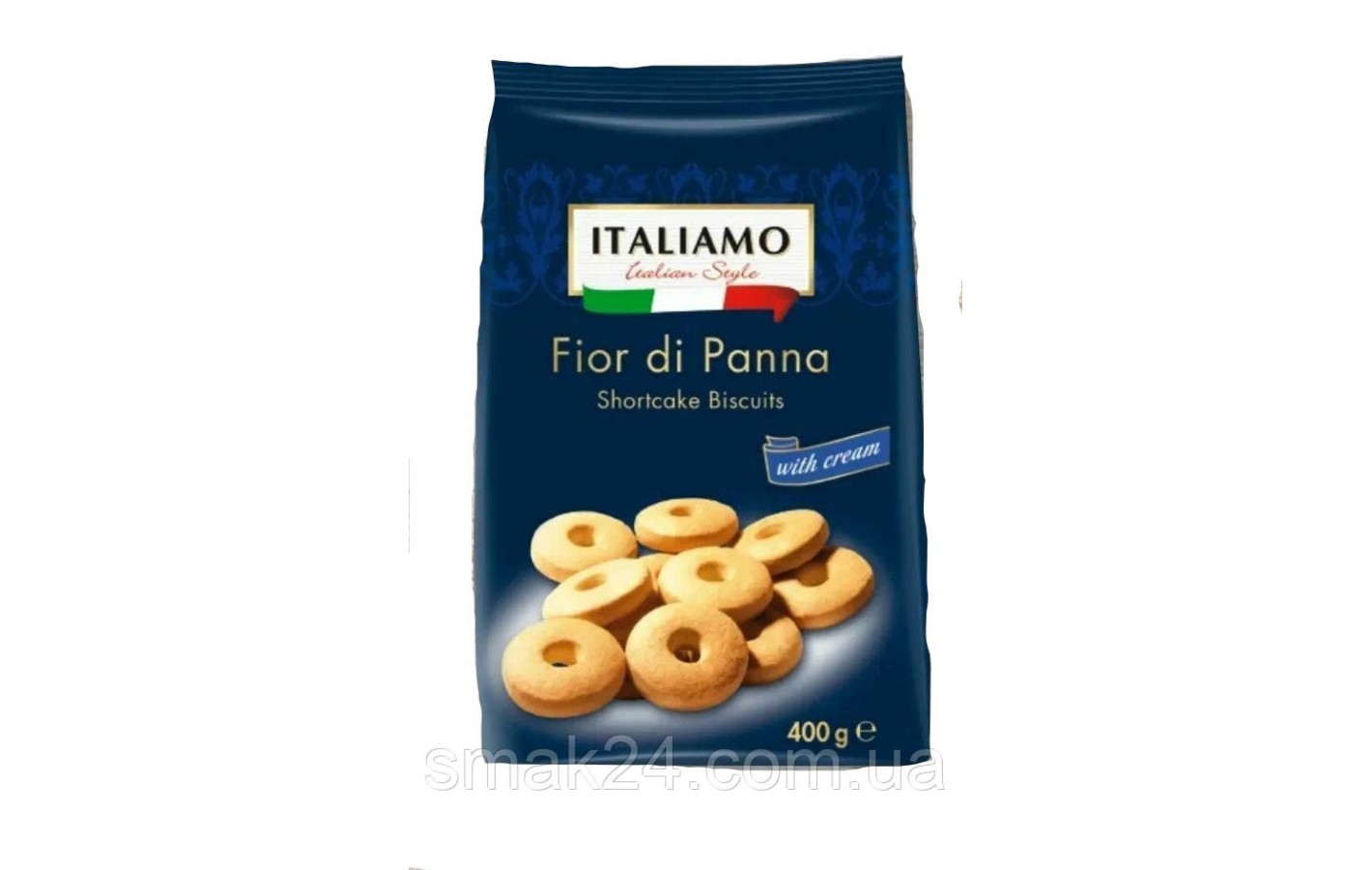 Пісочне печиво Italiamo Fior di Panna Shortcake Biscuits 400г Німеччина