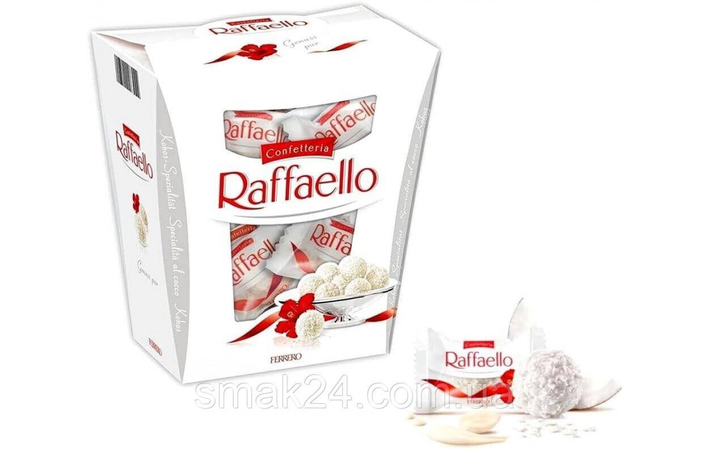 Конфеты Raffaello  Ferrero (22штук) 230г Германия
