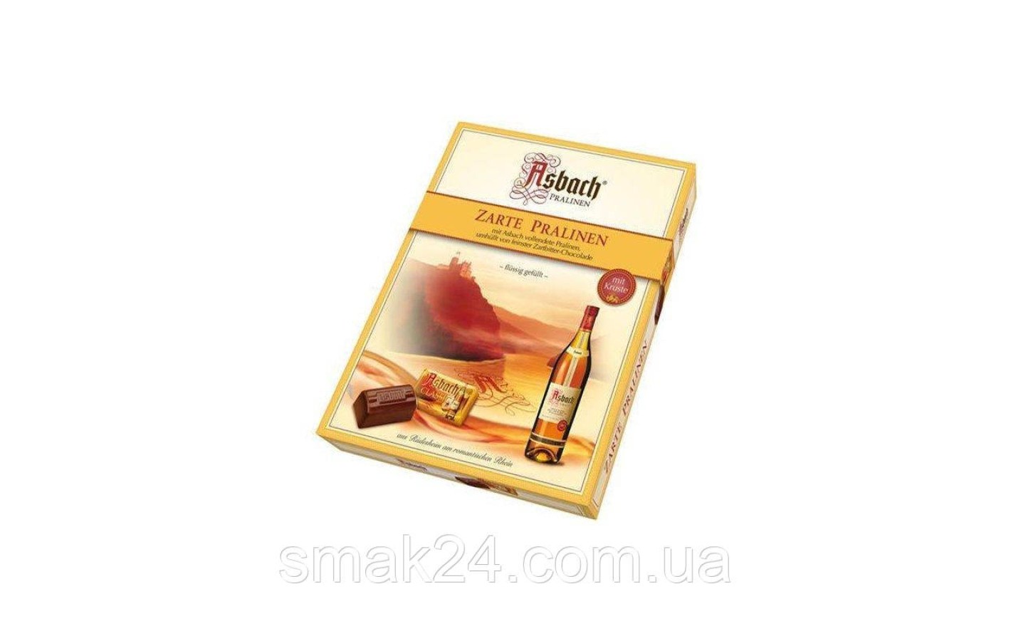 Конфеты шоколадные с бренди Asbach Zarte Pralinen 310г Германия