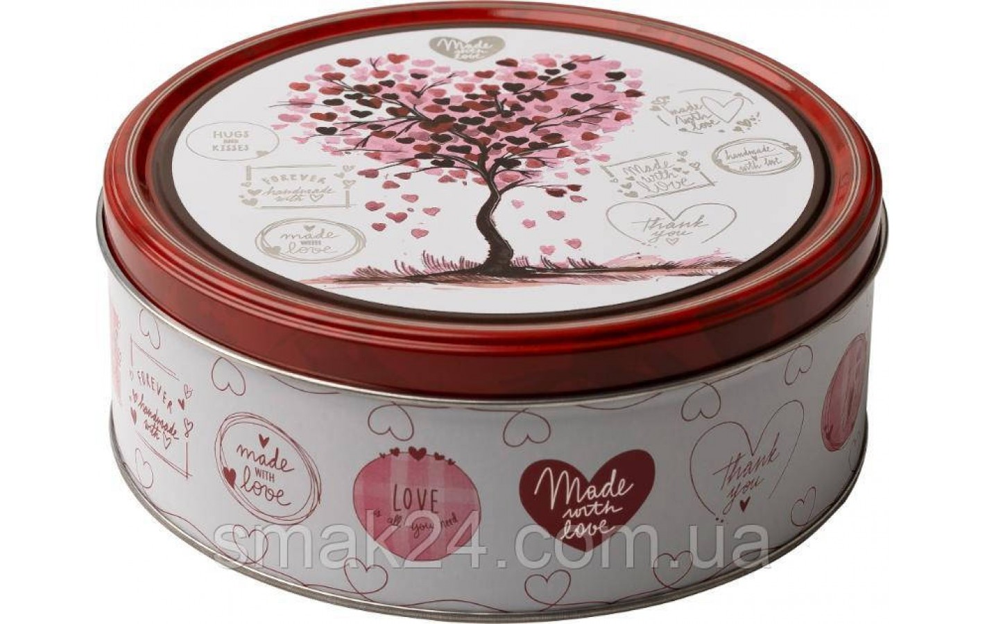 Печиво вершкове Датське Сердечка Küpsisetoos Hearts Danish Butter Cookies ж/б 150 г Данія