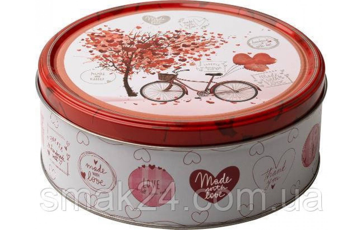 Печиво вершкове Датське Сердечка Küpsisetoos Hearts Danish Butter Cookies ж/б 150 г Данія