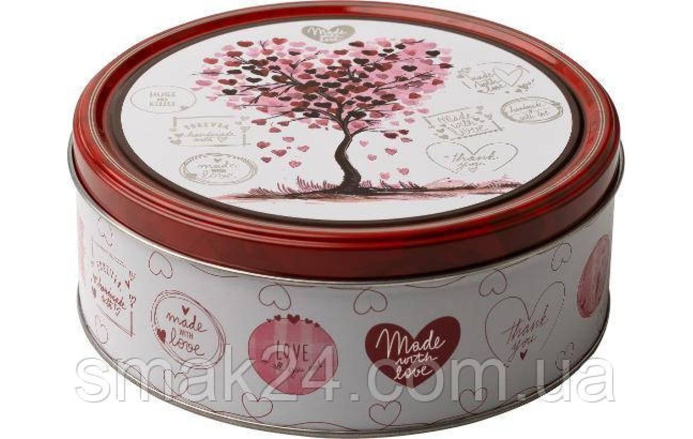 Печиво вершкове Датське Сердечка Küpsisetoos Hearts Danish Butter Cookies ж/б 150 г Данія