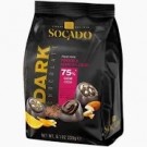 Конфеты ассорти темного шоколада Socado Dark Chocolate Arancia Cacao e Mandorla 230г Италия
