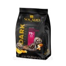 Конфеты ассорти темного шоколада Socado Dark Chocolate Arancia Cacao e Mandorla 230г Италия