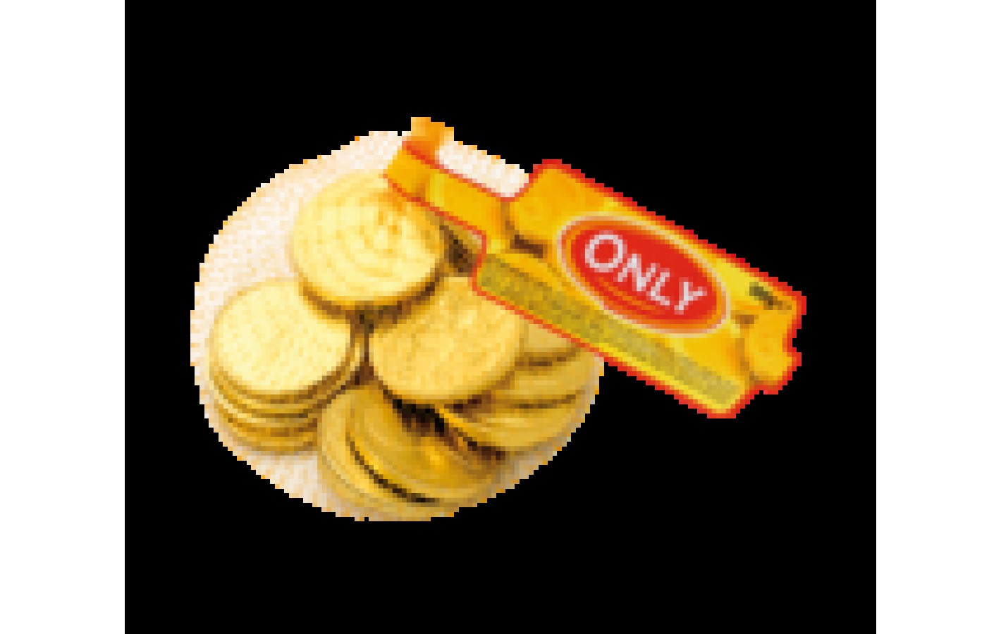 Шоколад молочный Euro Монеты с банкнотами Only Milchschokolade Австрия 100г