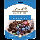 Конфеты/Сублимированные фрукты в шоколаде Lindt Sensation Fruit Heidelbeere&Acai 150г Франция