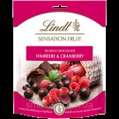 Конфеты/Сублимированные фрукты в шоколаде Lind Lindt Sensation Fruit Himlbeere&Cranberry 150г Франция