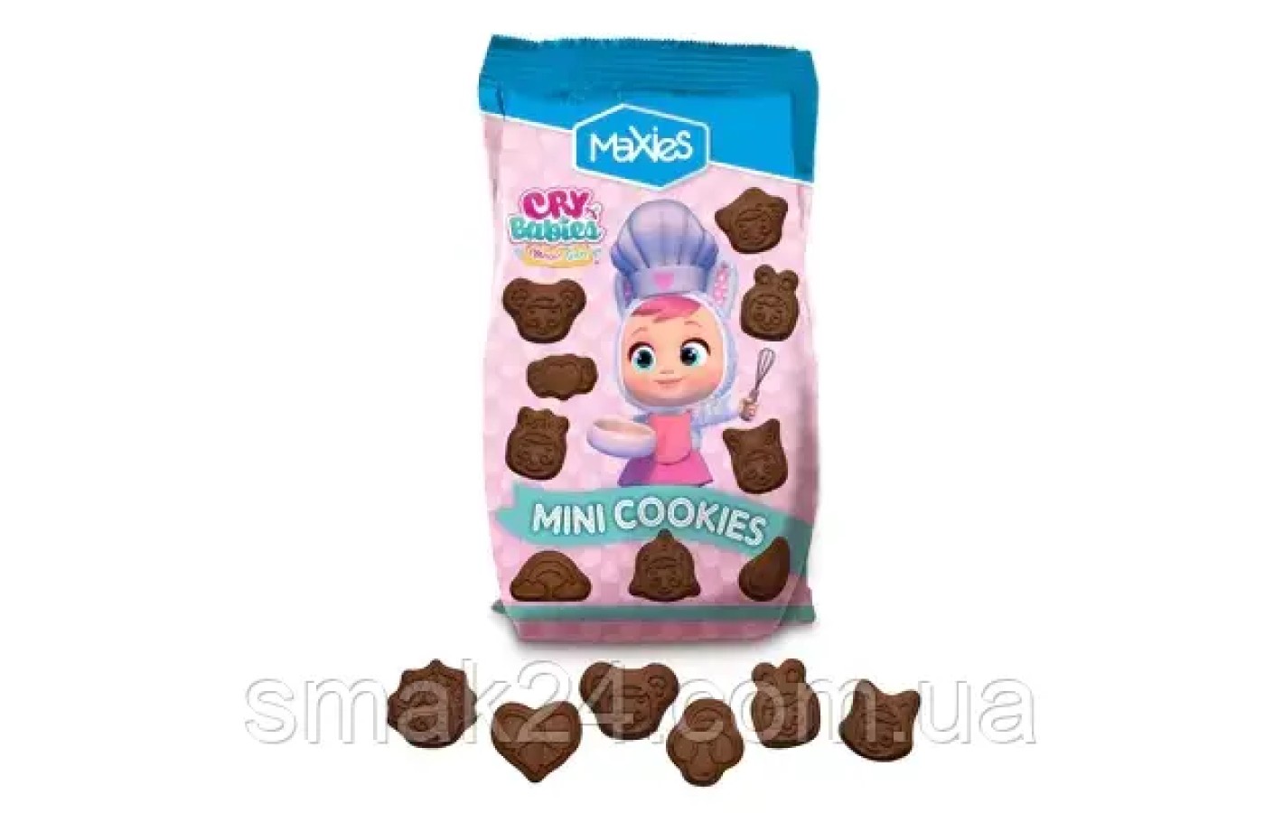 Печиво міні дитяче Край Бебіс Maxies Mini Cookies Cry Babies 100г Іспанія