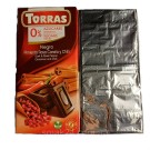 Шоколад без цукру та глютена Torras з рожевим перцем, корицею та перцем Чилі Іспанія 75г (упаковка-фольга)