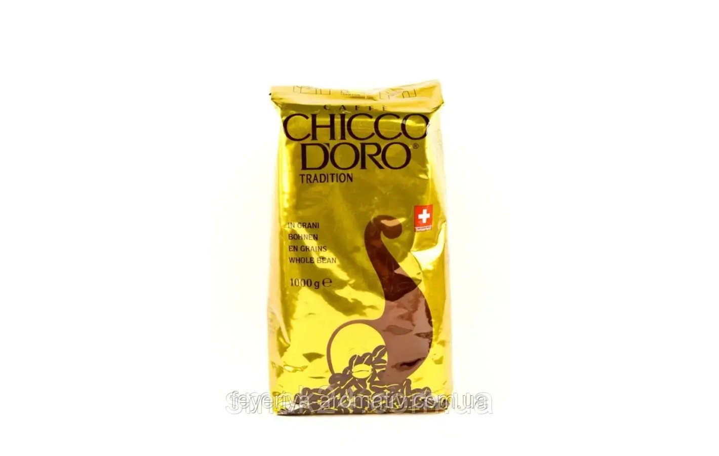 Кава у зернах Chicco D'Oro Tradition 100% Арабіка 1кг Швейцарія