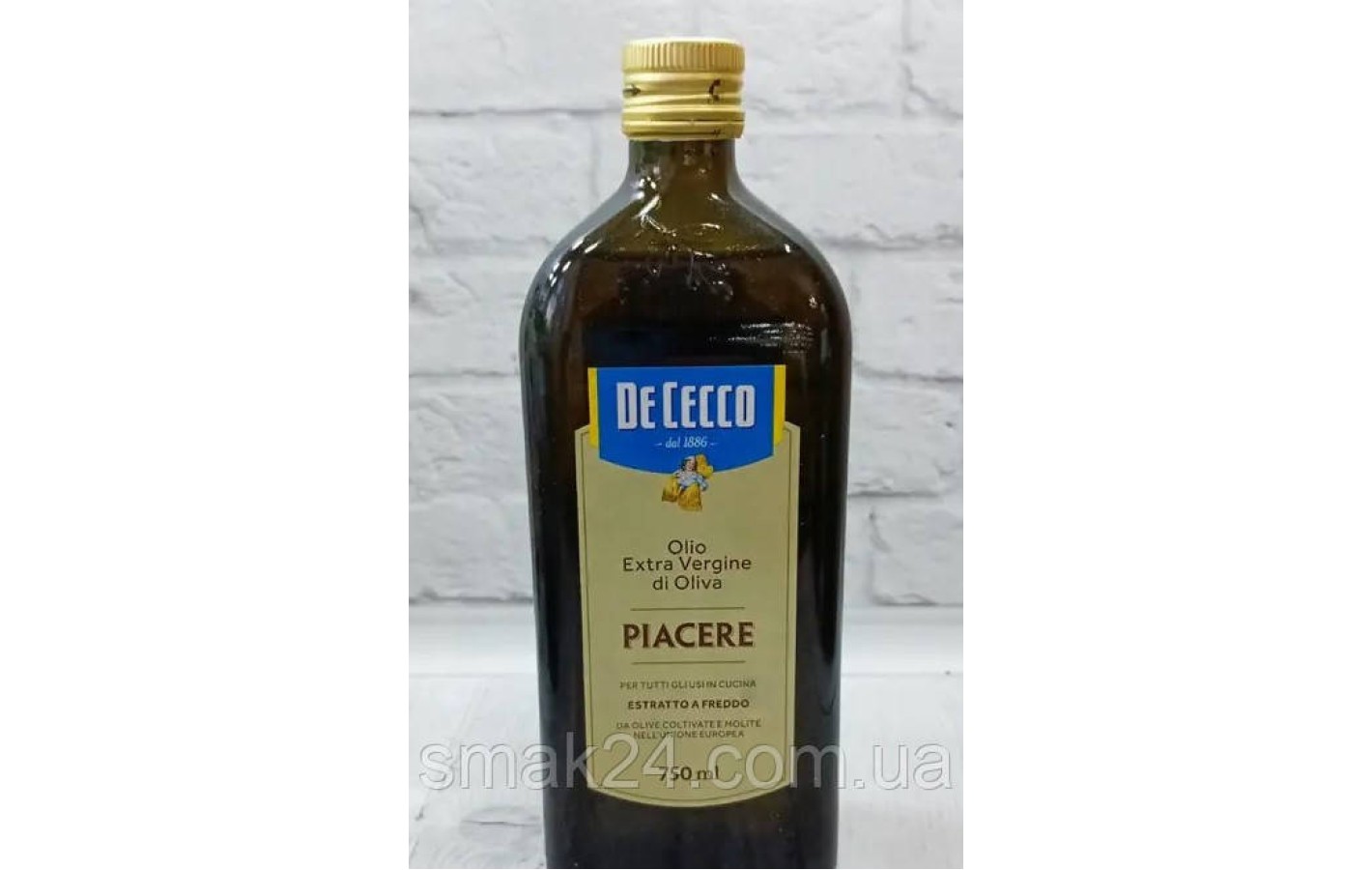 Масло оливковое De Cecco Olio Extra Vergine di Oliva Piacere 0.75л Италия